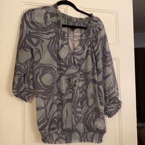 Banana Republic Sheer Blouse size medium